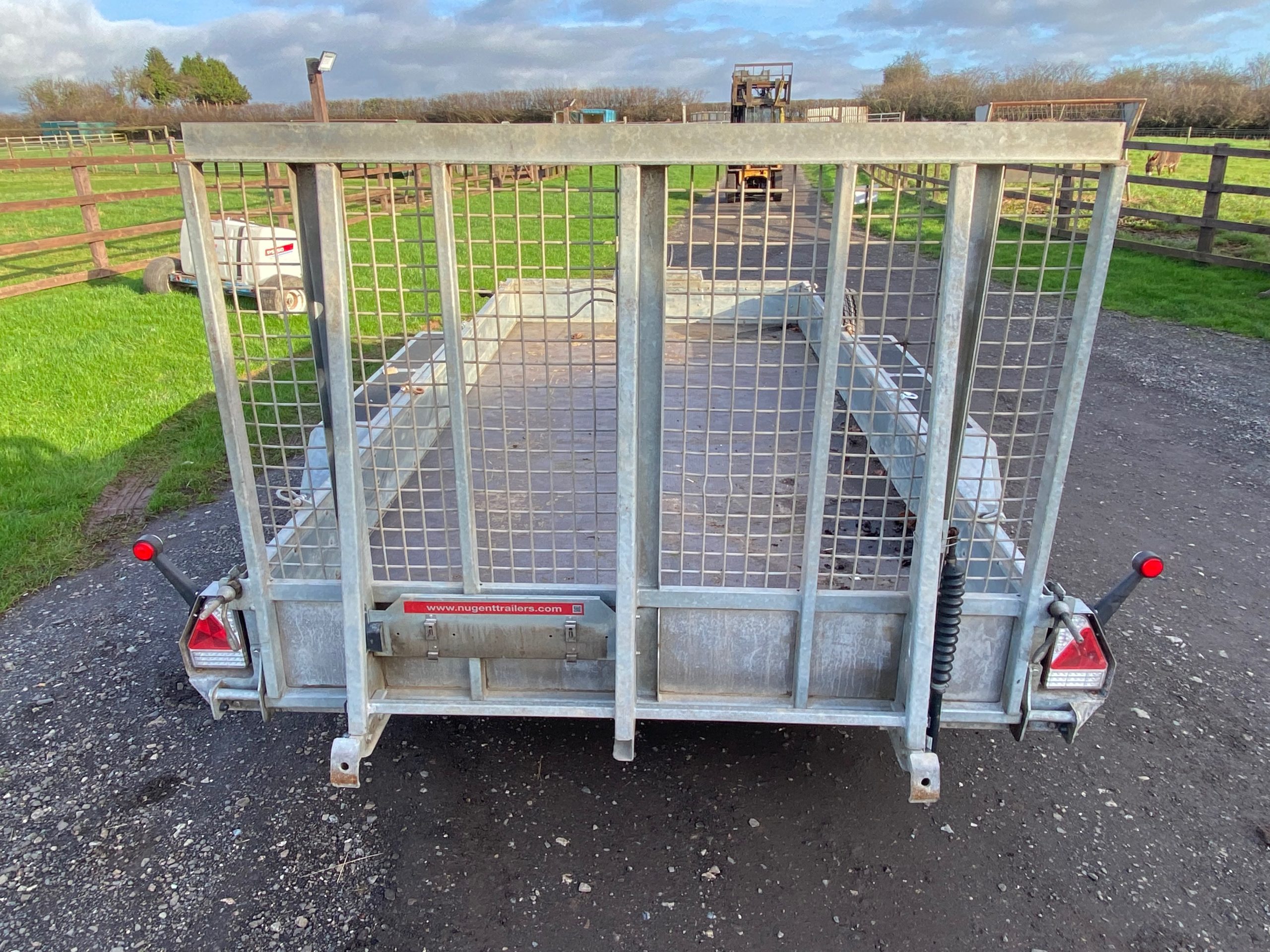 2019 Nugent Plant Trailer 3500KG - Abbotts Machinery